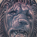 Tattoos - Lion Statue Tattoo - 75750